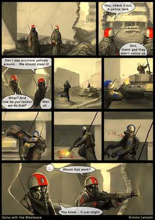 Illustration for article titled Webcomic Wednesday: Gone With The Blastwave